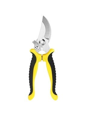 Durable Garden Pruning Shears With Stainless Steel Blades & Ergonomic Design For